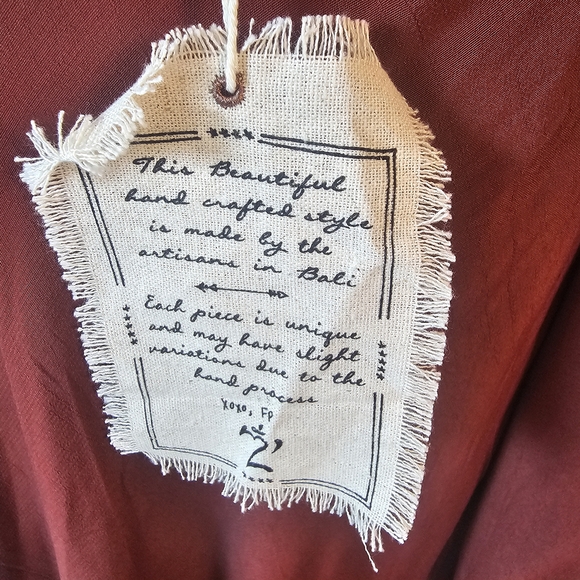 NEW‎ Free People Womens 2 Draped The Sun Dress Burgundy Open Back Maxi Size 6 - Picture 8 of 16